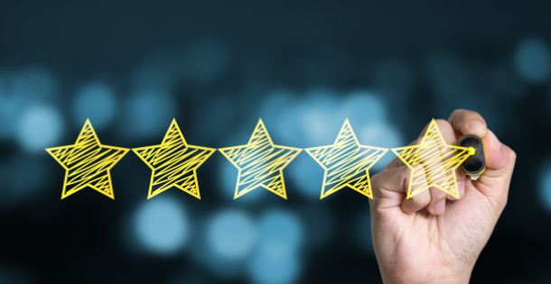 5 star reviews